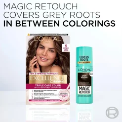 L'Oréal Paris Magic Retouch Brown Suihkutettava tyvisävyte 75ml