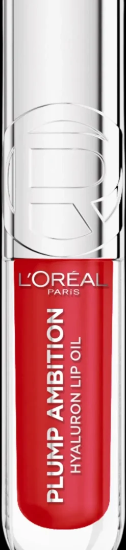 L'Oréal Paris Plump Ambition Hyaluron Lip Oil 101 Cristal Clear huuliöljy 5 ml
