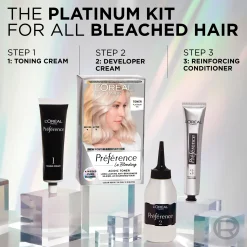 L'Oréal Paris Préférence Le Blonding Platinum Ice sävyte 1 kpl