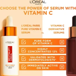 L'Oréal Paris Revitalift Clinical 12% Pure Vitamin C Serum seerumi normaalille iholle 30ml