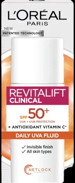 L'Oréal Paris Revitalift Clinical Daily Moisturizing Fluid SPF 50 päivävoide normaalille iholle 50ml