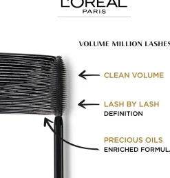 L'Oréal Paris Volume Million Lashes Black Maskara 10,7ml