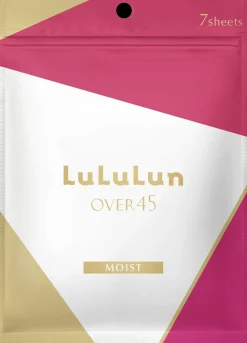LuLuLun Over 45 Moist Sheet Mask 7-pack tehokosteuttava ja napakoittava kangasnaamio 7 kpl