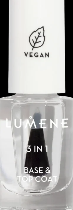 Lumene 3 in 1 Alus- ja päällyslakka 5 ml