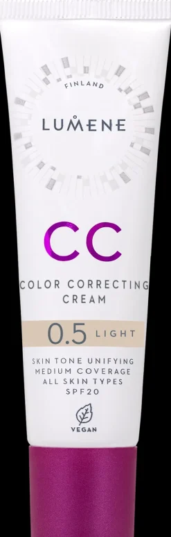 Lumene CC Color Correcting Meikkivoide SK20 0.5 Light 30 ml