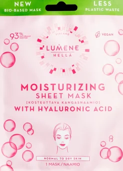 Lumene HELLÄ Kosteuttava kangasnaamio 1 kpl