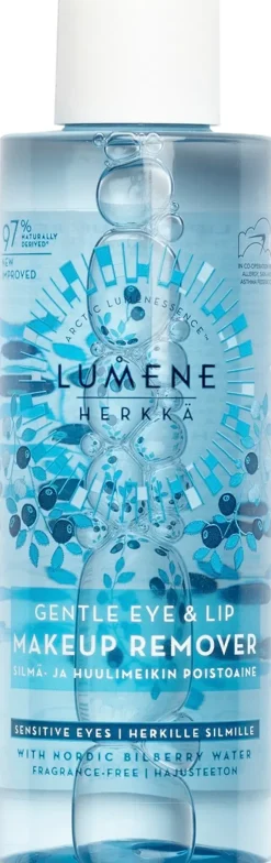 Lumene HERKKÄ Hellävarainen silmä- ja huulimeikin poistoaine 100ml
