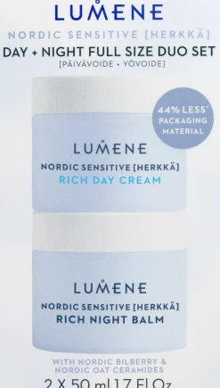 Lumene HERKKÄ Päivä + yövoide tuplapakkaus