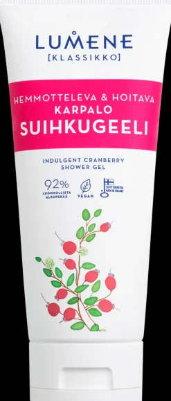 Lumene KLASSIKKO Hemmotteleva & hoitava karpalo suihkugeeli 200ml