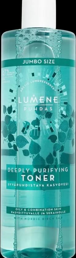 Lumene PUHDAS Syväpuhdistava kasvovesi 400ml