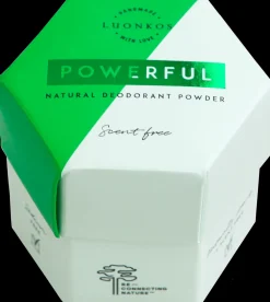 Luonkos Powerful jauhedeodorantti tuoksuton 50 g
