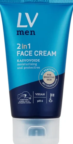 LV Men 75ml 2in1 face cream kasvovoide