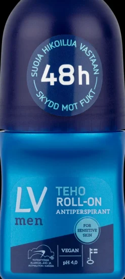 LV Men 50ml Teho roll-on 48h antiperspirantti
