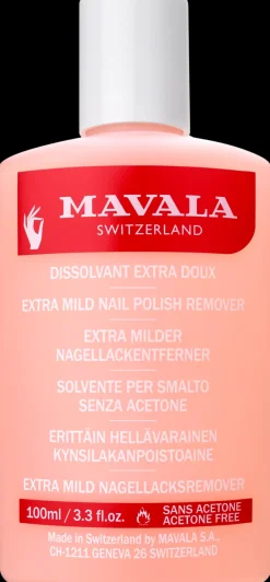 Mavala 100ml Nail Polish Remower Pink kynsilakanpoistoaine pinkki