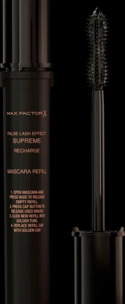 Max Factor False Lash Effect Supreme Recharge Refillable Mascara Black REFILL 9 ml