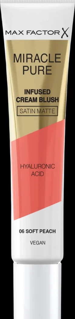 Max Factor Miracle Pure Cream Blush 06 Soft Peach 15 ml poskipuna