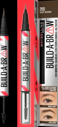 Maybelline New York Build-a-Brow Pen kulmakynä 0,4 ml