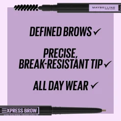 Maybelline New York Express Brow Ultra Slim 01 Blonde -kulmakynä 0,84g