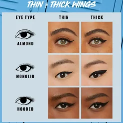 Maybelline New York Hyper Precise Liquid Liner 700 Black nestemäinen silmänrajauskynä 1ml