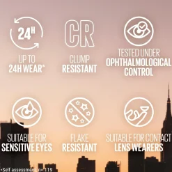 Maybelline New York Lash Sensational Body Vedenkestävä Maskara Very Black 9,7 ml