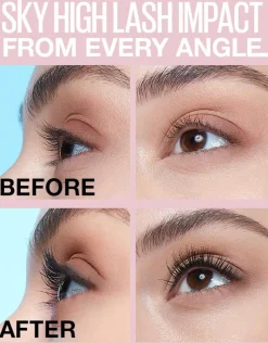 Maybelline New York Lash Sensational Sky High Black -maskara 7,5ml