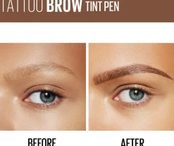 Maybelline New York Tattoo Brow Micropen Tint 120 Medium brown -kulmakynä 1ml