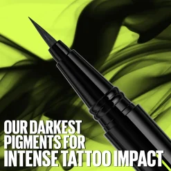 Maybelline New York Tattoo Liner Ink Pen 881 Matte Black nestemäinen silmänrajausväri 1,3g