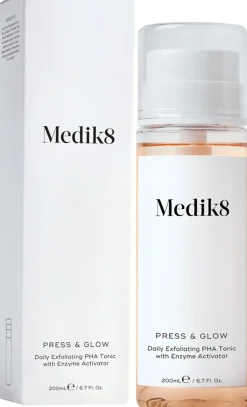 Medik8 Press & Glow PHA-kasvovesi 200 ml