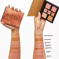 Milani Cosmetics All-Inclusive Eye, Cheek & Face Palette kasvomeikkipaletti 11 g