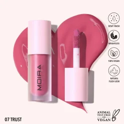 MOIRA Love Steady Liquid Blush nestemäinen poskipuna 4,8 g