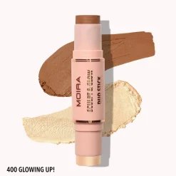 MOIRA Sculpt & Glow Duo Stick varjostus- ja korostuspuikko 6 g + 5,2 g