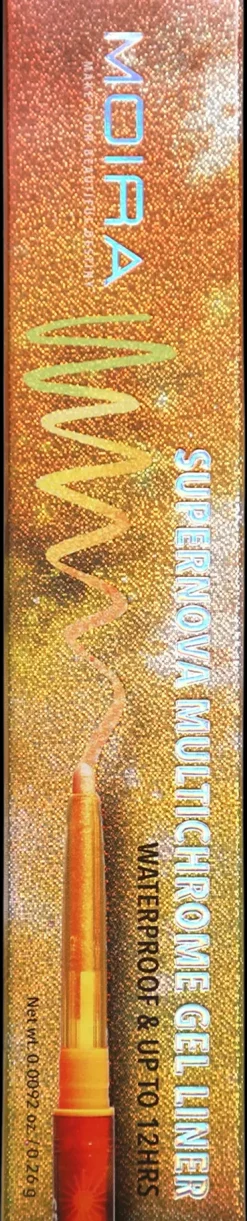 MOIRA Supernova Multichrome Gel Liner rajauskynä 0,26 g