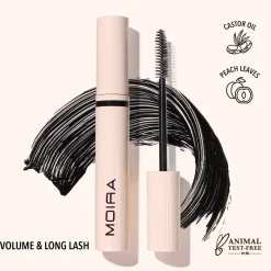 MOIRA Volume & Long Lash Mascara 001 ripsiväri