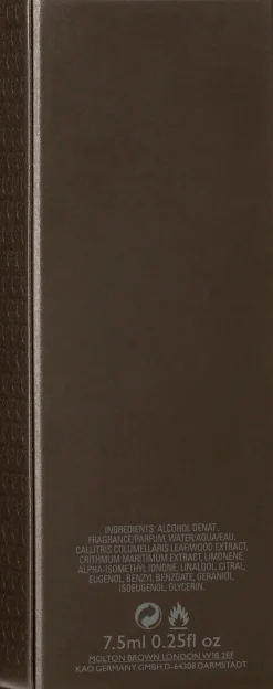 Molton Brown Coastal Cypress & Sea Fennel EdP Travel Case Refill täyttöpakkaus 7,5 ml