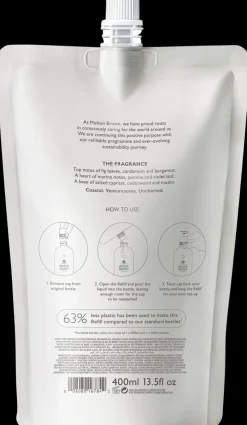 Molton Brown Coastal Cypress & Sea Fennel Bath & Shower Gel Refill suihkugeelin täyttöpakkaus 400 ml