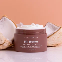 NCLA Beauty Hi, Butter Coconut Vanilla Body Butter vartalovoi 250 ml