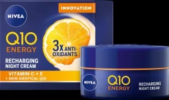NIVEA 50 ml Q10 Energy Recharging Night Cream -yövoide