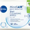 NIVEA 25kpl 3-in-1 Micellar Cleansing Wipes -puhdistusliinat