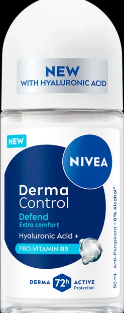 NIVEA 50ml Derma Control Defend Deo Roll-on -antiperspirantti