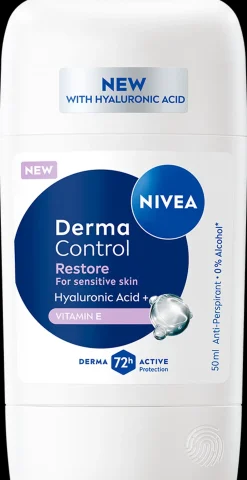 NIVEA 50ml Derma Control Restore Deo Stick -antiperspirantti