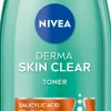 NIVEA 200ml Derma Skin Clear Toner -kasvovesi