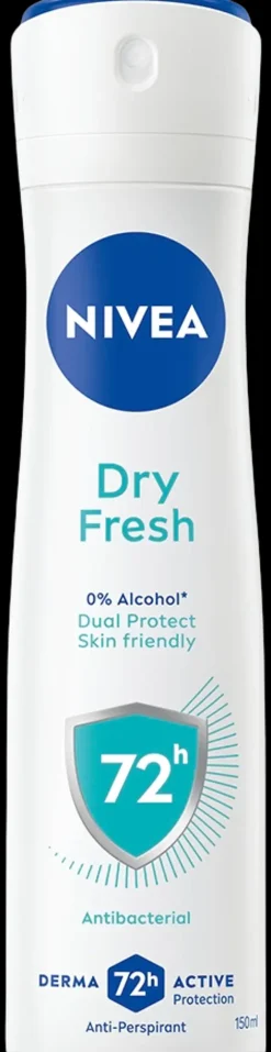 NIVEA 150ml Dry Fresh Deo Spray -antiperspirantti