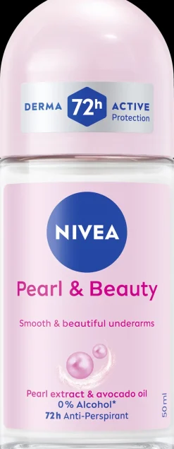NIVEA 50ml Pearl & Beauty Deo Roll-on -antiperspirantti