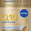 NIVEA 50ml Q10 Anti-Wrinkle Collagen Expert Day & Night Facial Butter -kasvovoi