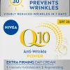 NIVEA 50ml Q10 Anti-Wrinkle Power Extra Firming Day Cream SPF30 -päivävoide
