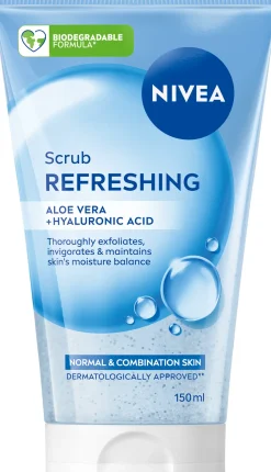 NIVEA 150ml Refreshing Scrub -kuorintavoide