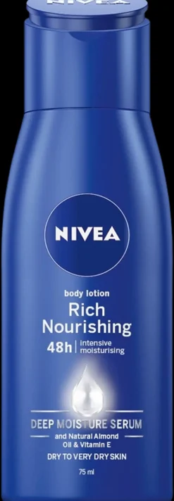 NIVEA 75ml Rich Nourishing Body Milk -vartalovoide