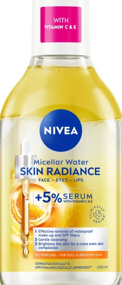 NIVEA 400ml Skin Glow Micellar Water -misellivesi