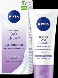 NIVEA 50ml Soothing Sensitive Day Cream SK15 -päivävoide