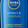 NIVEA SUN 200ml Protect & Moisture Sun Lotion SK50+ -aurinkosuojavoide